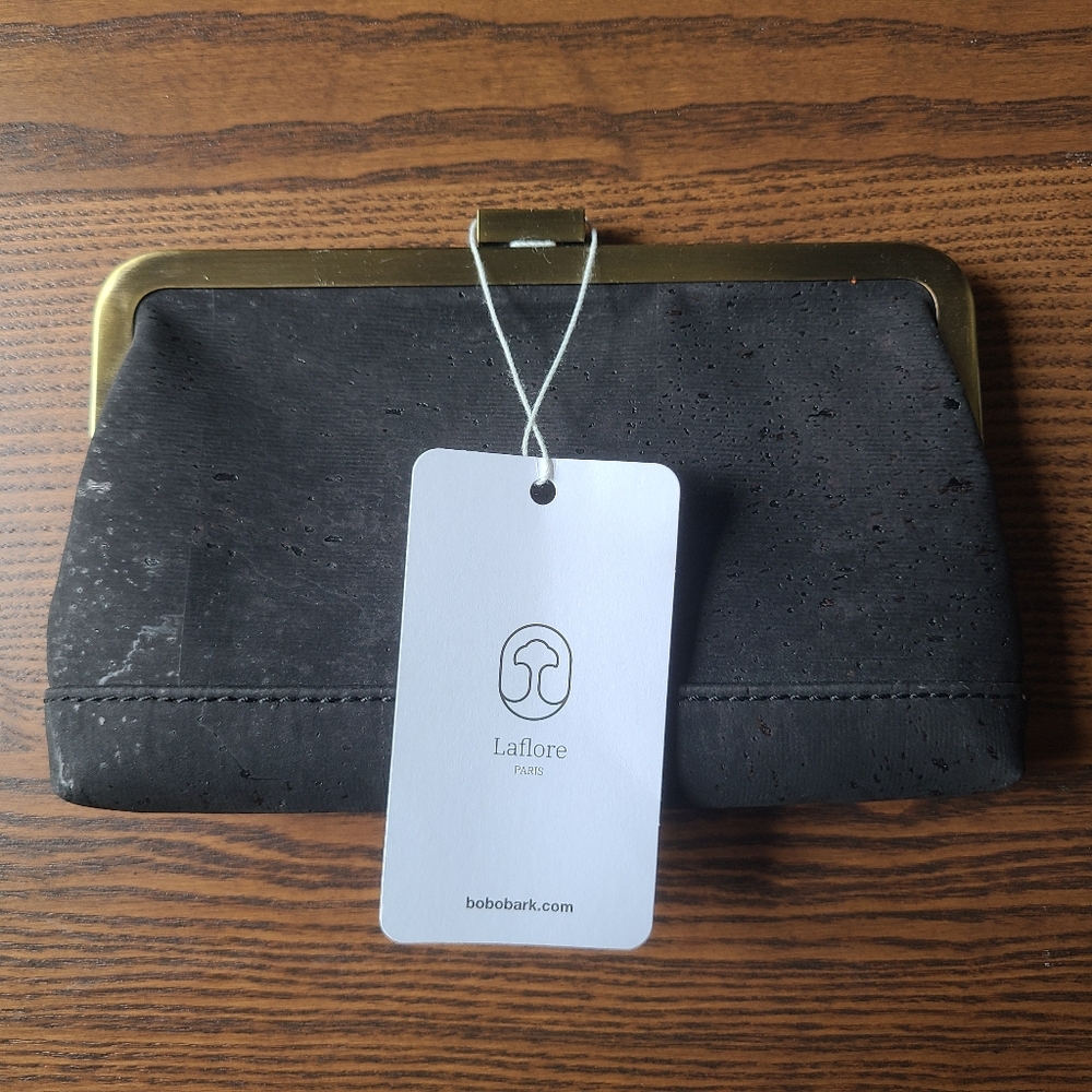 Laflore Black Clutch
